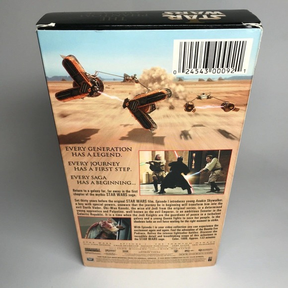 Star Wars Episode 1: The Phantom Menace VHS | Great Condition - Picture 7 of 7